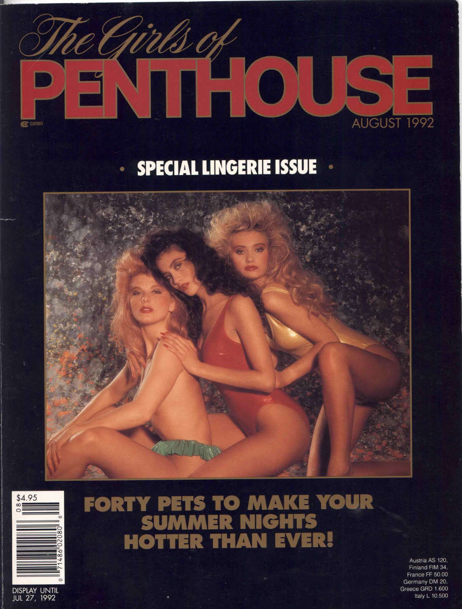 The girls of Penthouse 08 1992